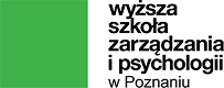 Logo Wyższej Szkoły Zarządzania i Psychologii w Poznaniu.
